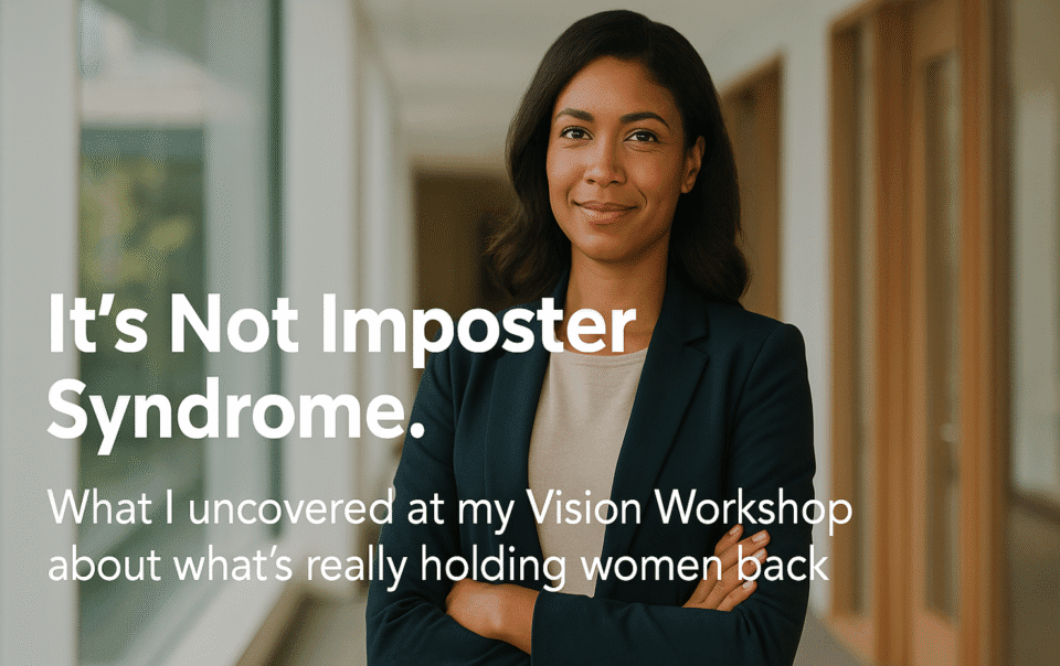 Confident woman stepping into her power, symbolizing fear of success being overcome