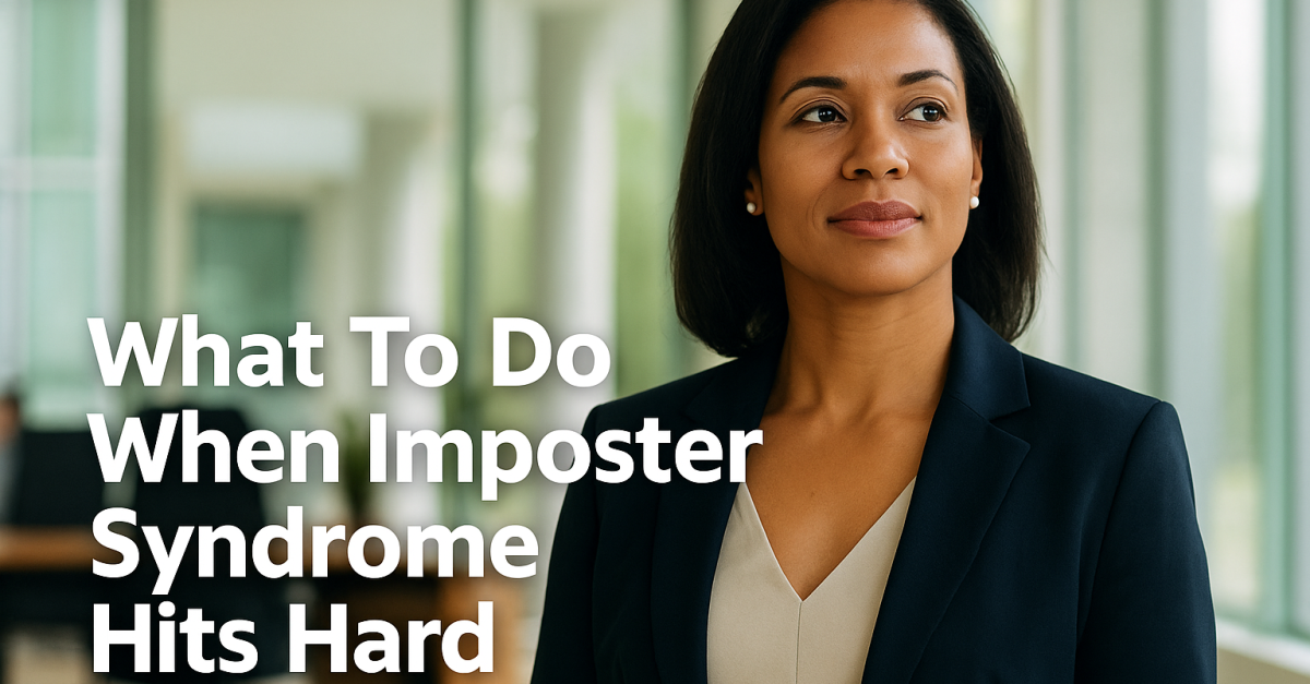A confident woman questions her leadership